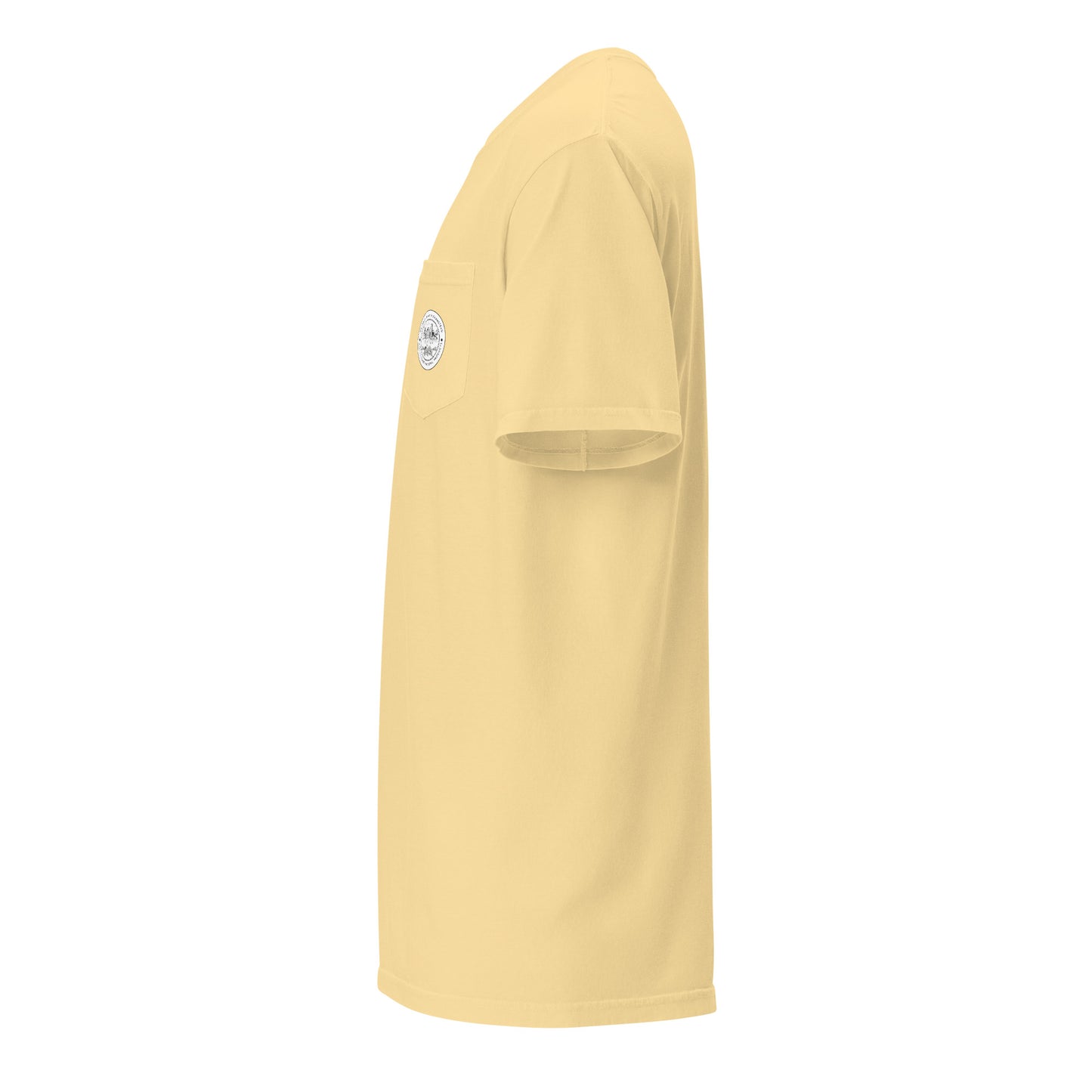 Unisex garment-dyed pocket t-shirt