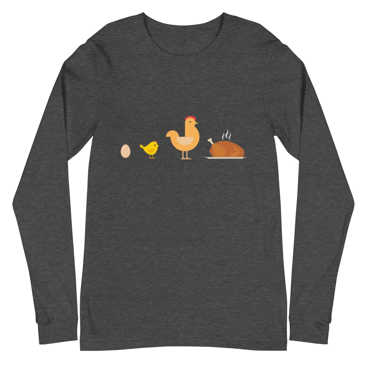 Chicken Progression Long Sleeve Tee